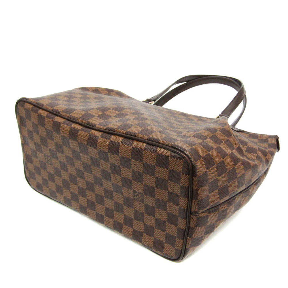 LOUIS VUITTON Authentic Brown Damier Tote Bag - Picture 2 of 10